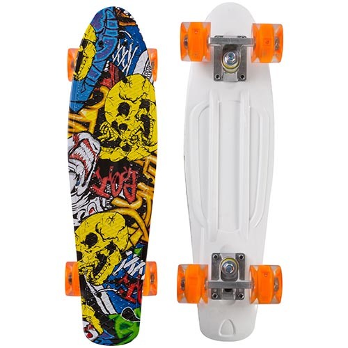 Скейт PennyBoard 22", рисунок. JP-23. Скидка от 1ящика.