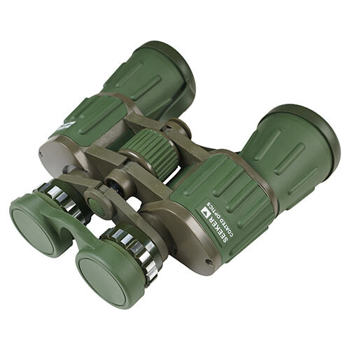 Бинокль Seeker 10x50, Zoom, зеленый.