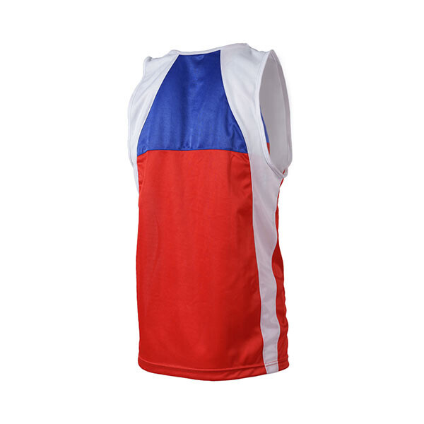 Майка боксерская, размеры S-XL, красный, синий.
