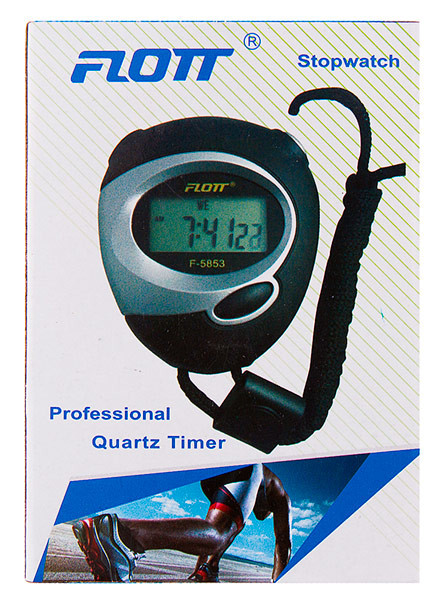 Секундомер Flott F-5853 кварц, память на 1.
