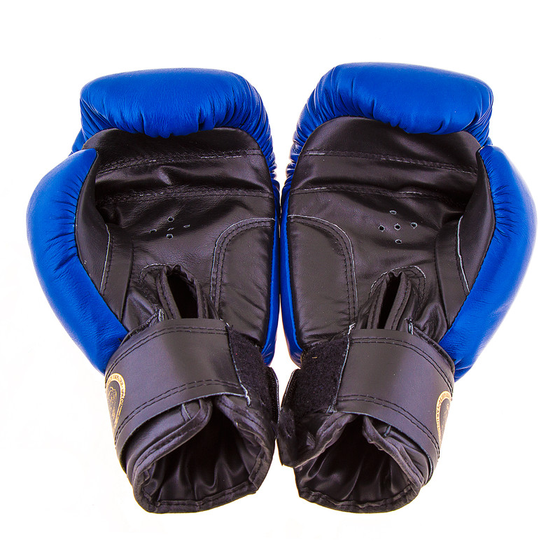 Боксерские перчатки Boxer Profi ФБУ, 10oz, синий.