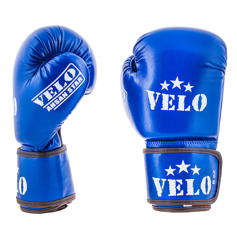 Боксерские перчатки Velo AhsanStarFlex (aiba mod) 8oz, синий.