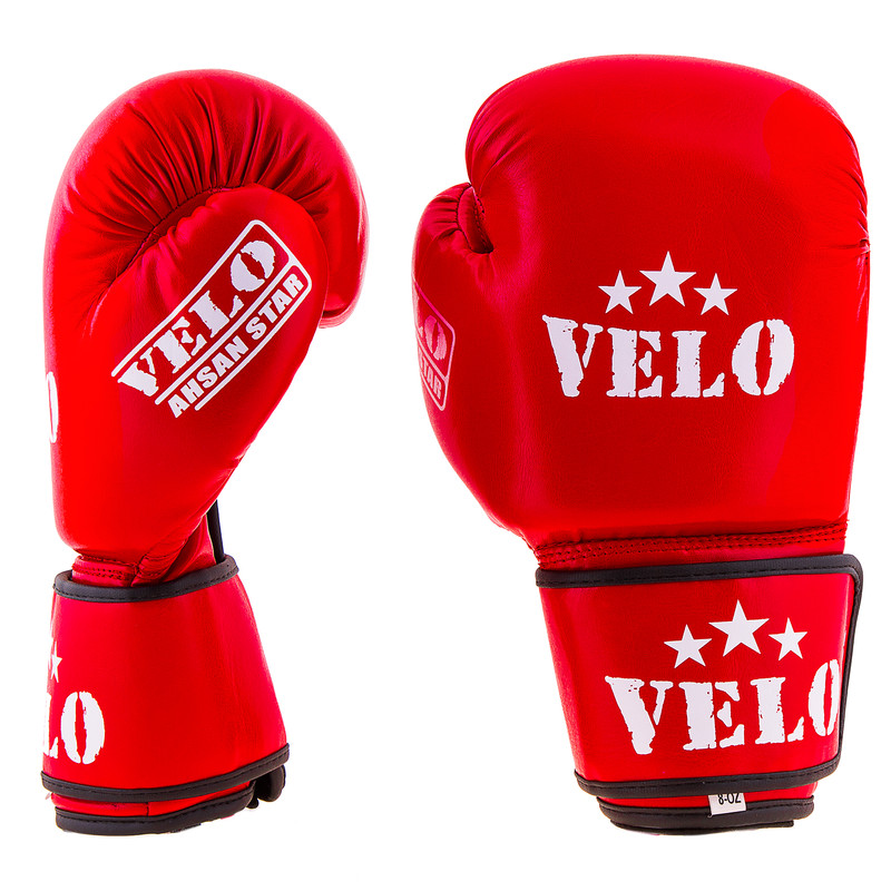 Боксерские перчатки Velo AhsanStarFlex (aiba mod) 8oz, красный
