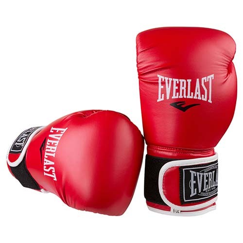 Боксерские перчатки Ever, DX-445, 6oz-12oz, красный