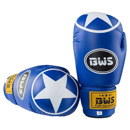 Боксерские перчатки BWS ClubStar, 12oz, синий