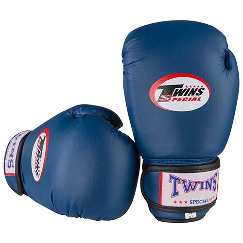 Боксерские перчатки Twins (aiba mod), FLEX, 8oz,10oz,12oz, синий.