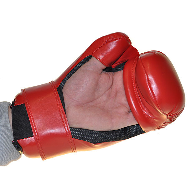 Перчатки Ever KungFu, ММА, 355DX, Flex, S,M,L, красный