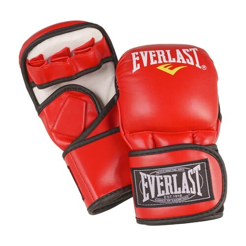 Перчатки Ever MMA, DX415, S, М, L, XLкрасный.