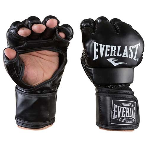 Перчатки Ever MMA, DX364, S, M, L, XL, черный