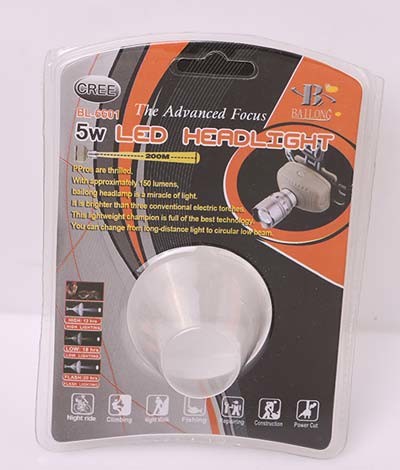 Фонарь на голову 5W, LED, BL6601. Распродажа! Последние!