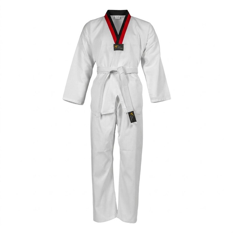 Кимоно тхеквондо WTF, 250г/м2, 120-190 см.