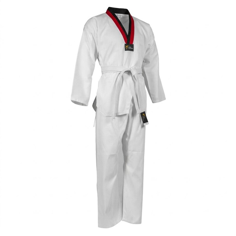 Кимоно тхеквондо WTF, 250г/м2, 120-190 см.