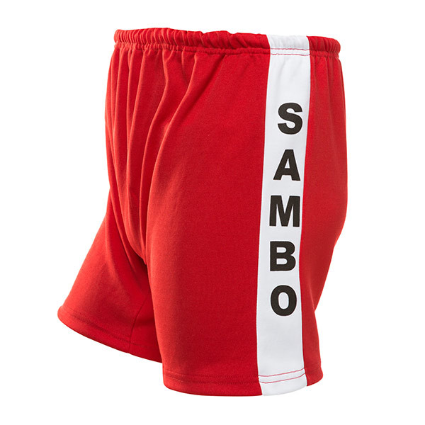 Самбовка Mizuno, куртка+шорты(эластан), 550г/м2, красный, рост 140-190см.