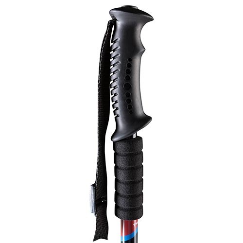 Палка треккинговая Trekking, антишок, компас, Lmax=135cm.  Распродажа!