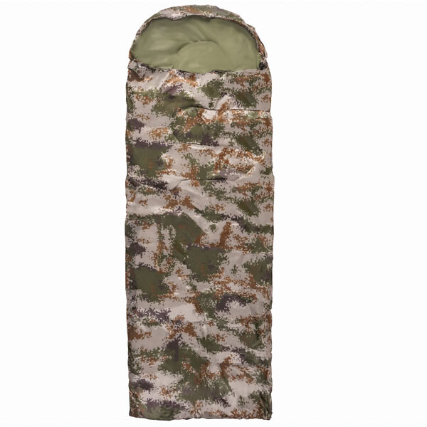 Спальник 250гр/м2, камуфляж пиксель, одеяло, (180+30) х 75см. Скидка от 20 шт.