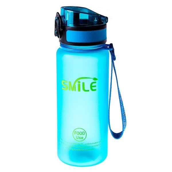 Бутылка для воды SMILE, 700мл, 8810, цвета в ассортименте.