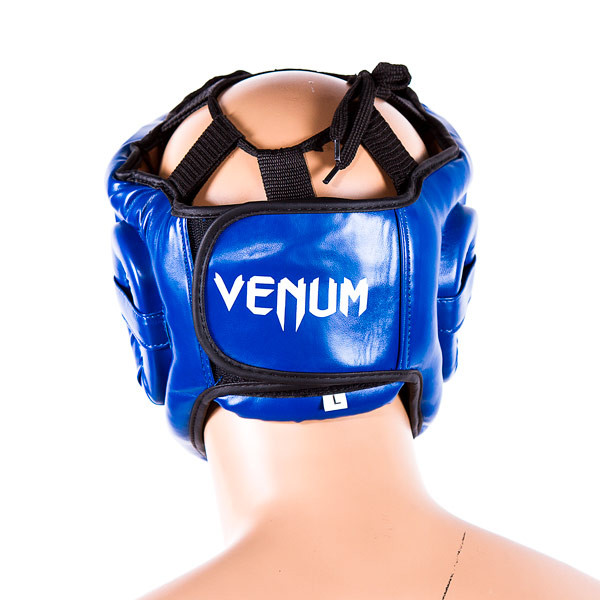 Шлем Venum, маска, р-ры S, M, L, синий.