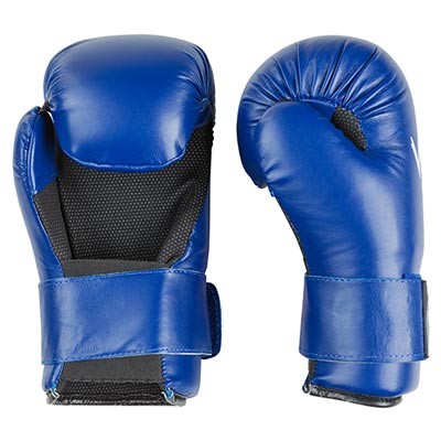 Перчатки Venum KungFu, ММА, 355 Flex, S, M, L, синий.