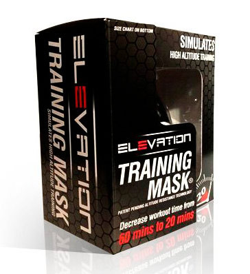 Маска тренировочная Elevation Training Mask, размер L.