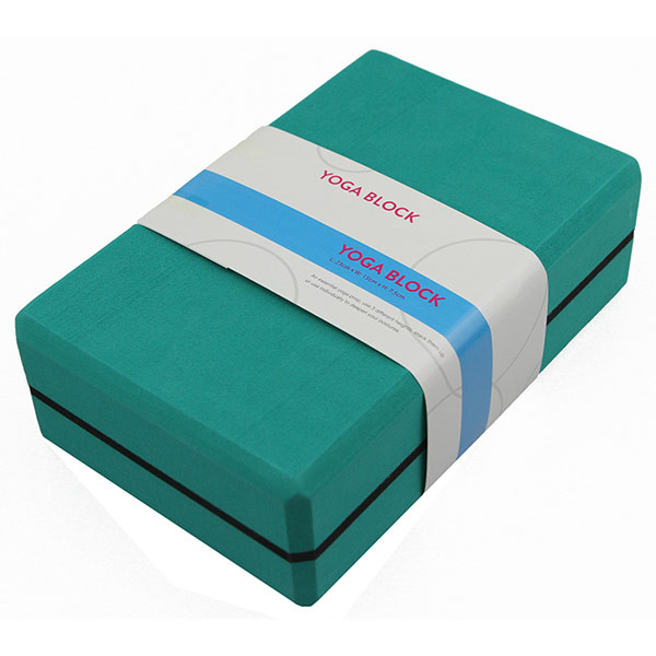 Йога блок  23х15х7.5см, YBgood, вес 450г. 