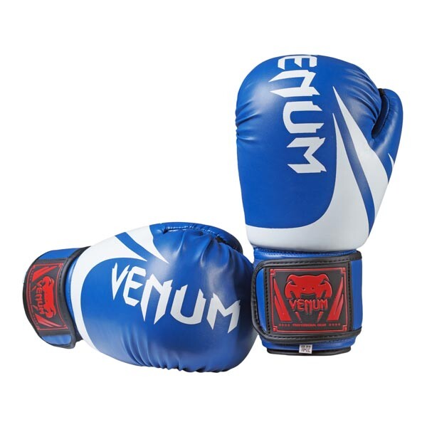 Боксерські рукавички Venum, DX, 8oz,10oz,12oz,14oz, синій.