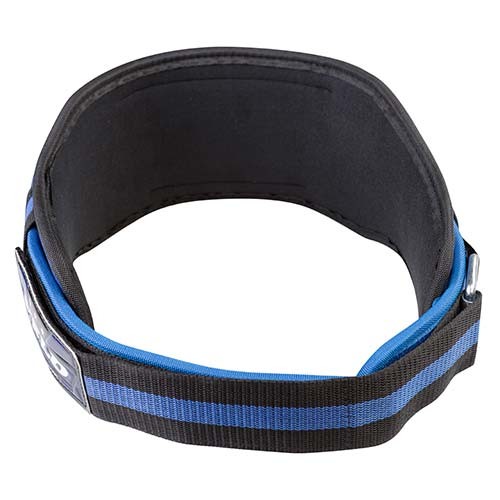 Пояс атлетический VELO Polyfoam 4", сине-черный, размеры L, XL, VLS-21.