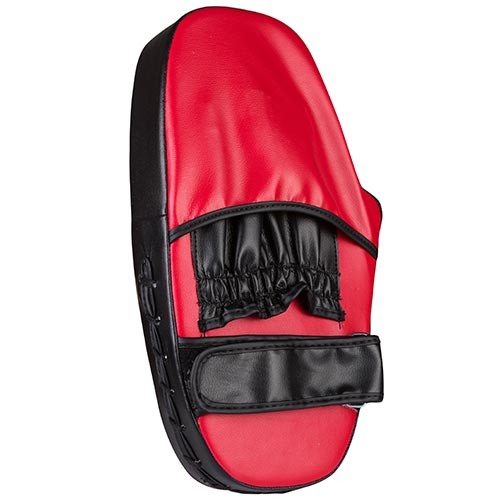 Лапа прямая Reyvel PVC, пара, красно/черная.
