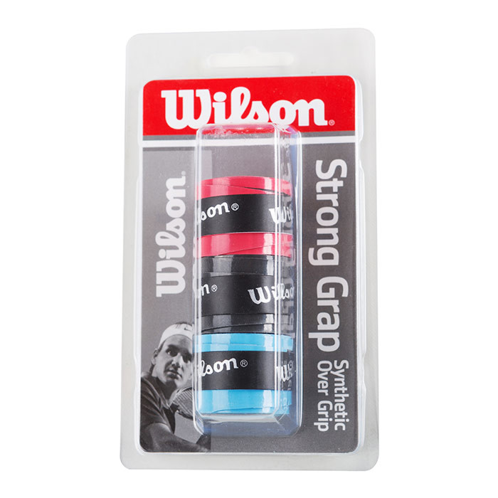 Обмотка Wilson StrongGrip, 3шт в упаковке, блистер