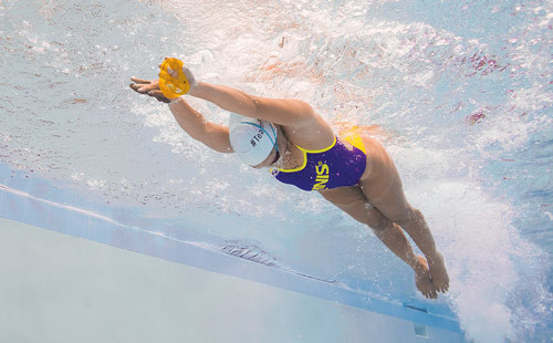 Лопатки для плавания Iso Paddles Small, Finis