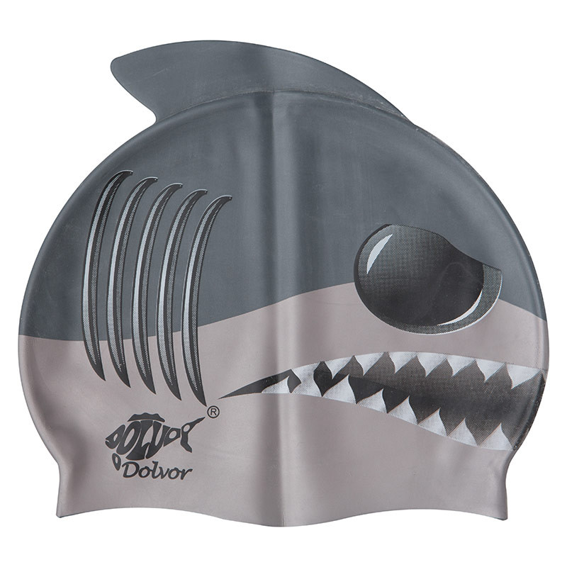 Шапочка для плавания силиконовая Dolvor Shark SC12.