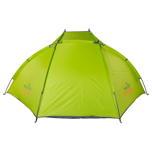 Тент GreenCamp, "мушля", салатовий.
