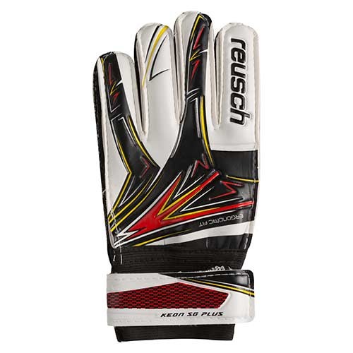 Вратарские перчатки Latex Foam REUSCH, черно-белый, размеры 5, 6, 7, 8, 9.