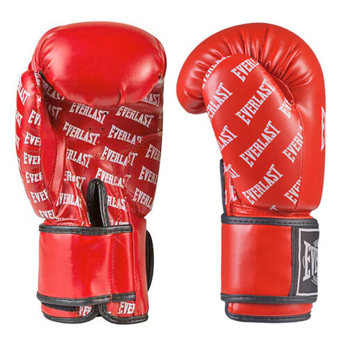 Боксерські рукавички Ever, DX-2218, 8oz, 10oz, 12oz, червоний.