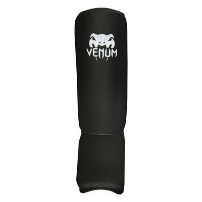Защита ноги Venum, полиэстер, эластан, черный, размер XS, S, М, L,XL.