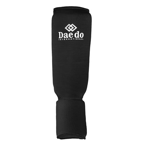 Защита ноги Daedo, полиэстер, эластан, черный, размеры S, M, L, XL.