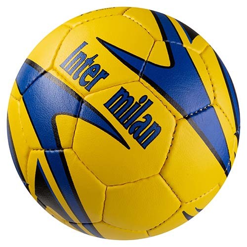 Мяч футбольный Grippy G-14 Inter Milan 2, желто/синий. Скидка от 50 шт.