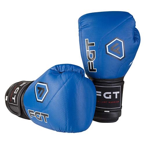 Боксерские перчатки FGT, Cristal, 12oz, синий