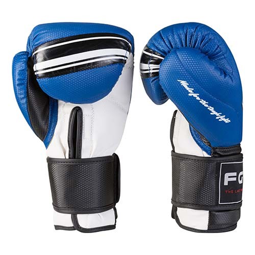 Боксерские перчатки FGT, Cristal, 12oz, синий