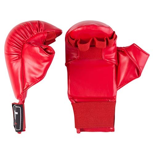 Накладки для карате FGT, PU4008, S, М червоний.