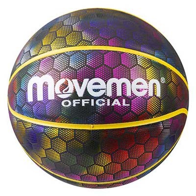 Мяч баскетбольный №7 PU, Movemen light, голографическое покрытие.