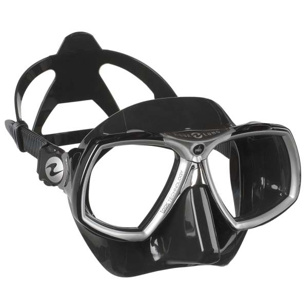 Маска Look 2 AquaLung, черный силикон.