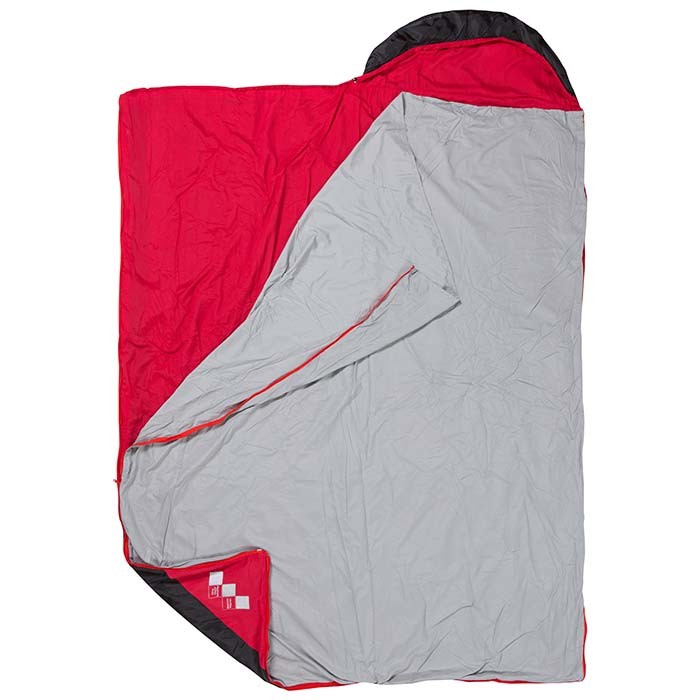 Спальник REDCAMP 1,3 кг, 210х75cm, капюшон, подушка, 150гр/м2.