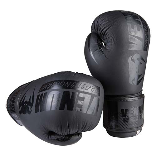 Боксерские перчатки Venum TrainingCamp, DX матовый, 10oz, 12oz, черный.