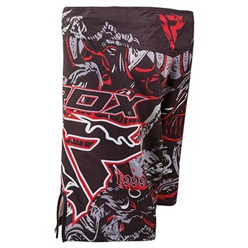 Шорты D-X для MMA, черный/серый, размер L, XL.