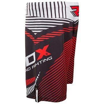 Шорты D-X для MMA, черный/белый, размеры M, L, XL.