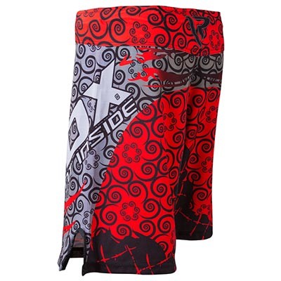 Шорты D-X для MMA, серый/красный, размеры L, XL.