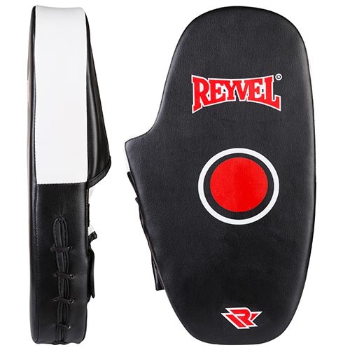 Лапа прямая Reyvel PVC, пара, черно/белая.