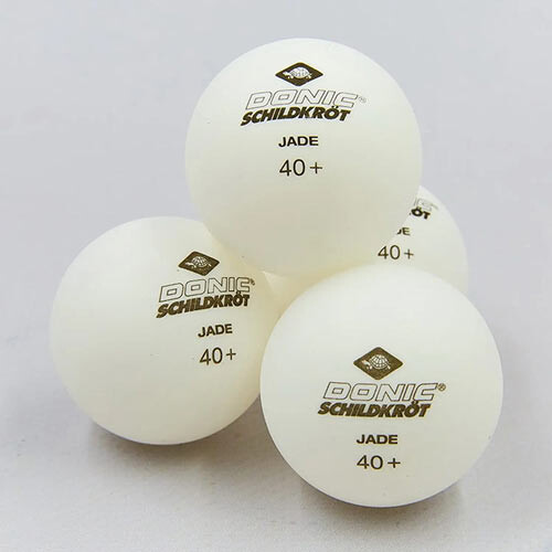 Кульки для настільного тенісу Donic Jade ball 40+, 6 шт., білий.