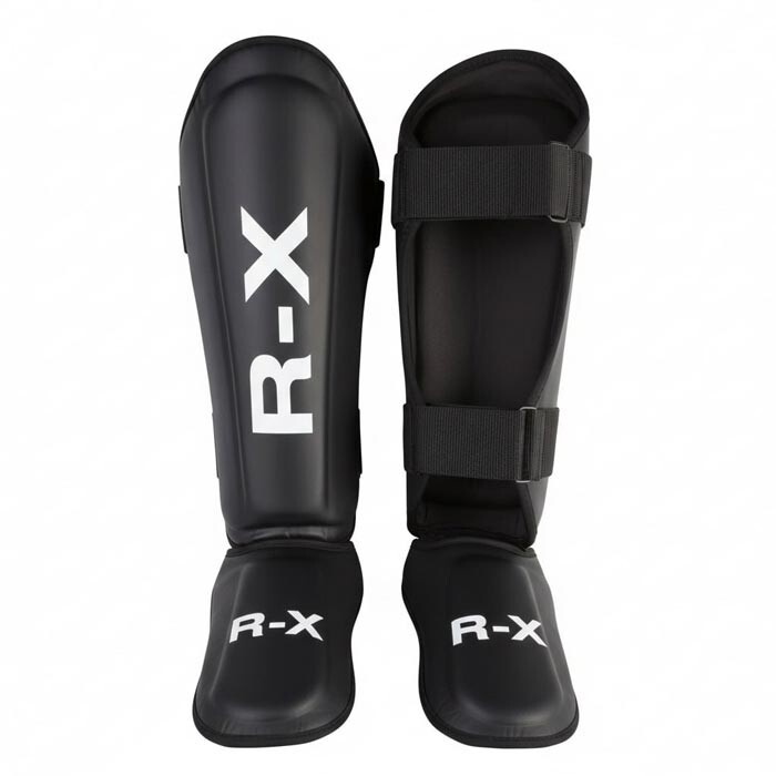 Защита ноги MMA R-X, Flex, черный, размеры M, L,XL.
