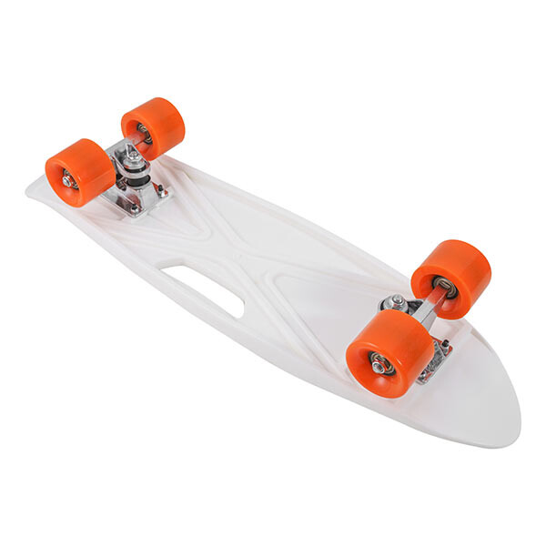 Скейт PennyBoard, 63х17cm, ручка, 5 видов, PU 60х45мм. Скидка на ящик. 